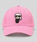 KARL LAGERFELD ICON PINK CAP