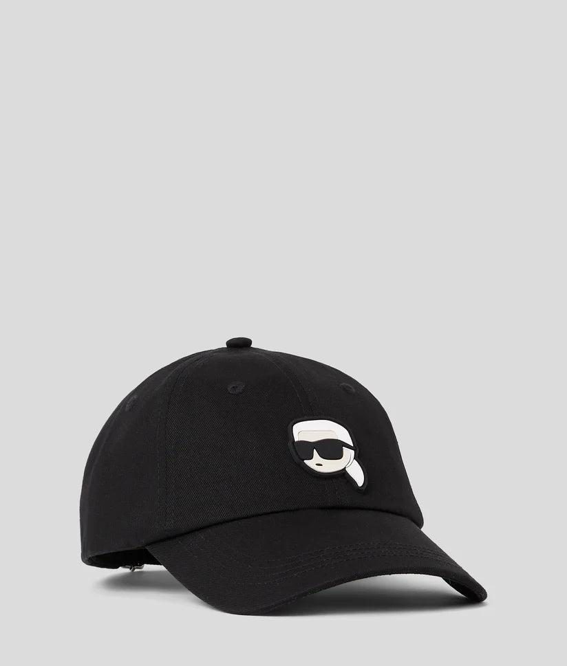 KARL LAGERFELD ICON BLACK CAP
