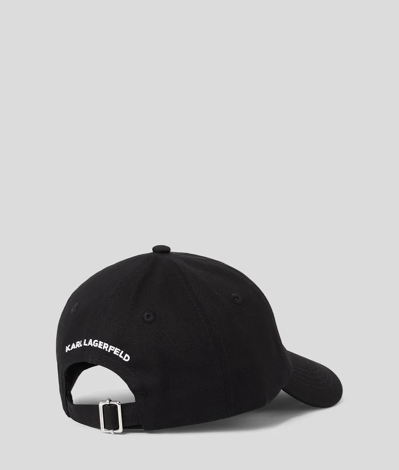KARL LAGERFELD ICON BLACK CAP