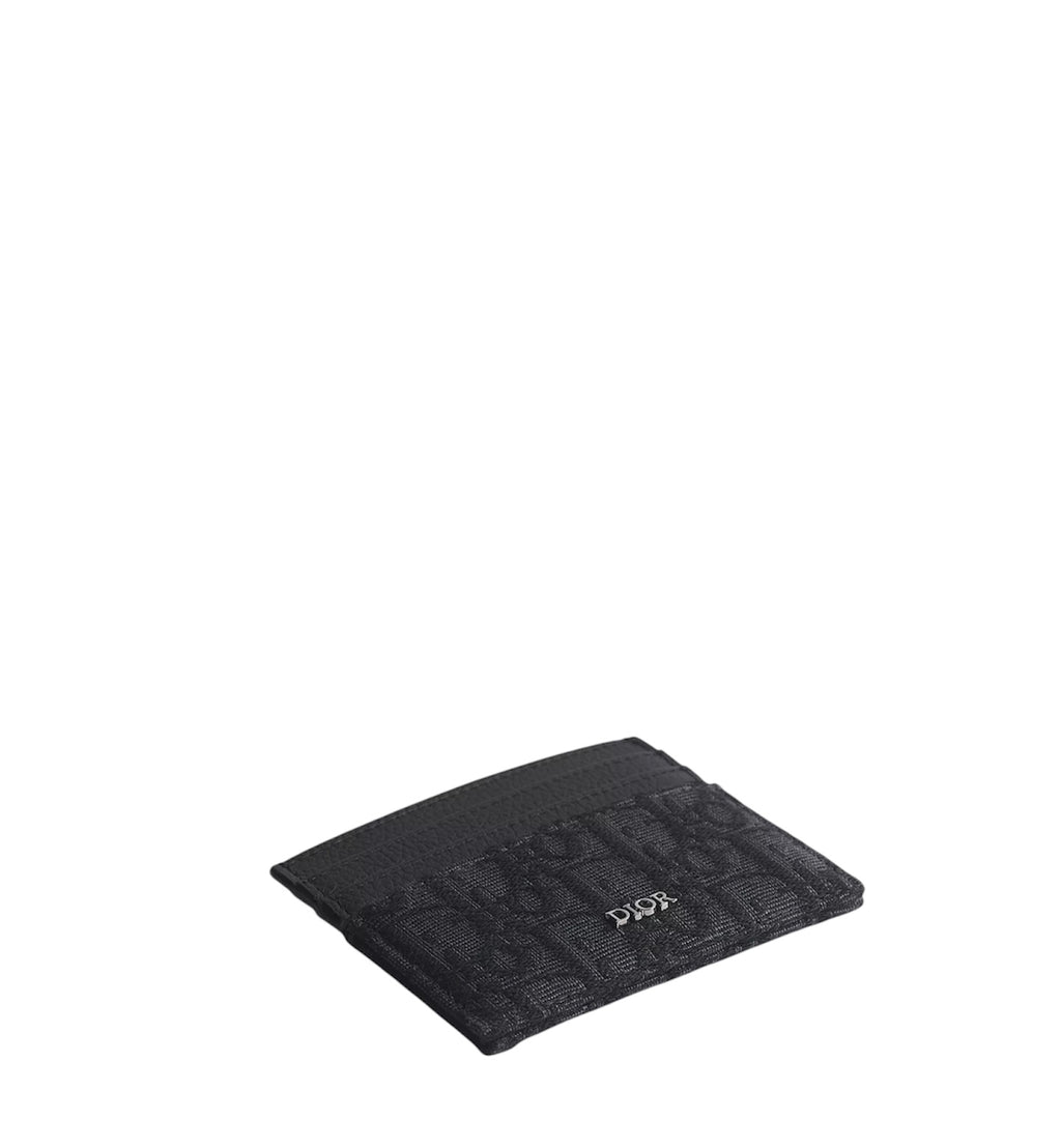 Dior Card Holder Black